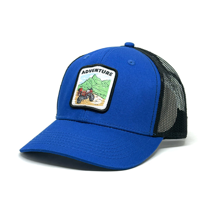 Casquette Adventure bleu