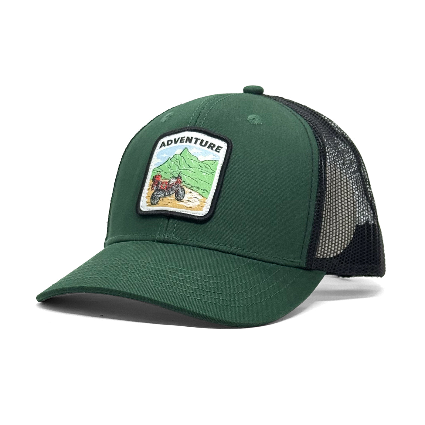 Casquette Adventure vert bouteille