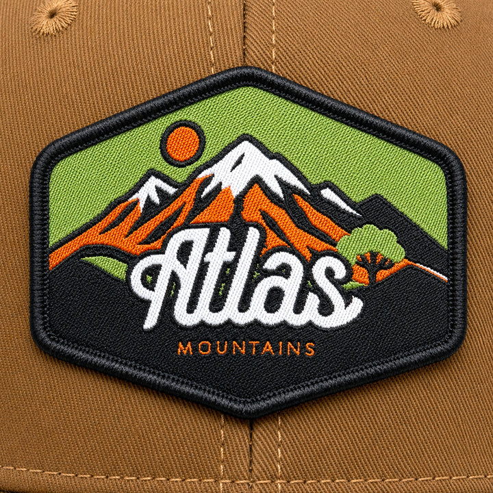 Casquette Atlas marron foncé