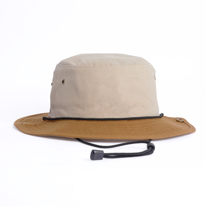 Chapeau Boonie Beige Marron
