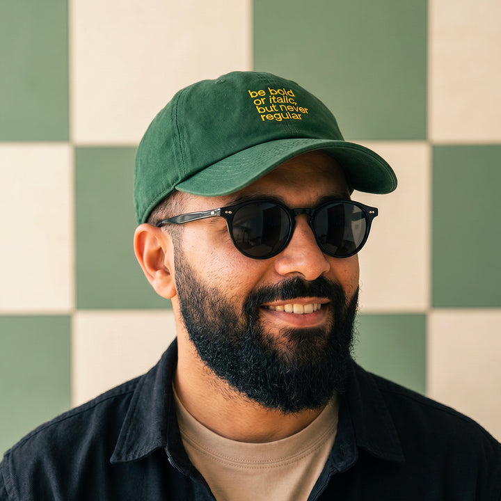 Casquette vintage Be Bold