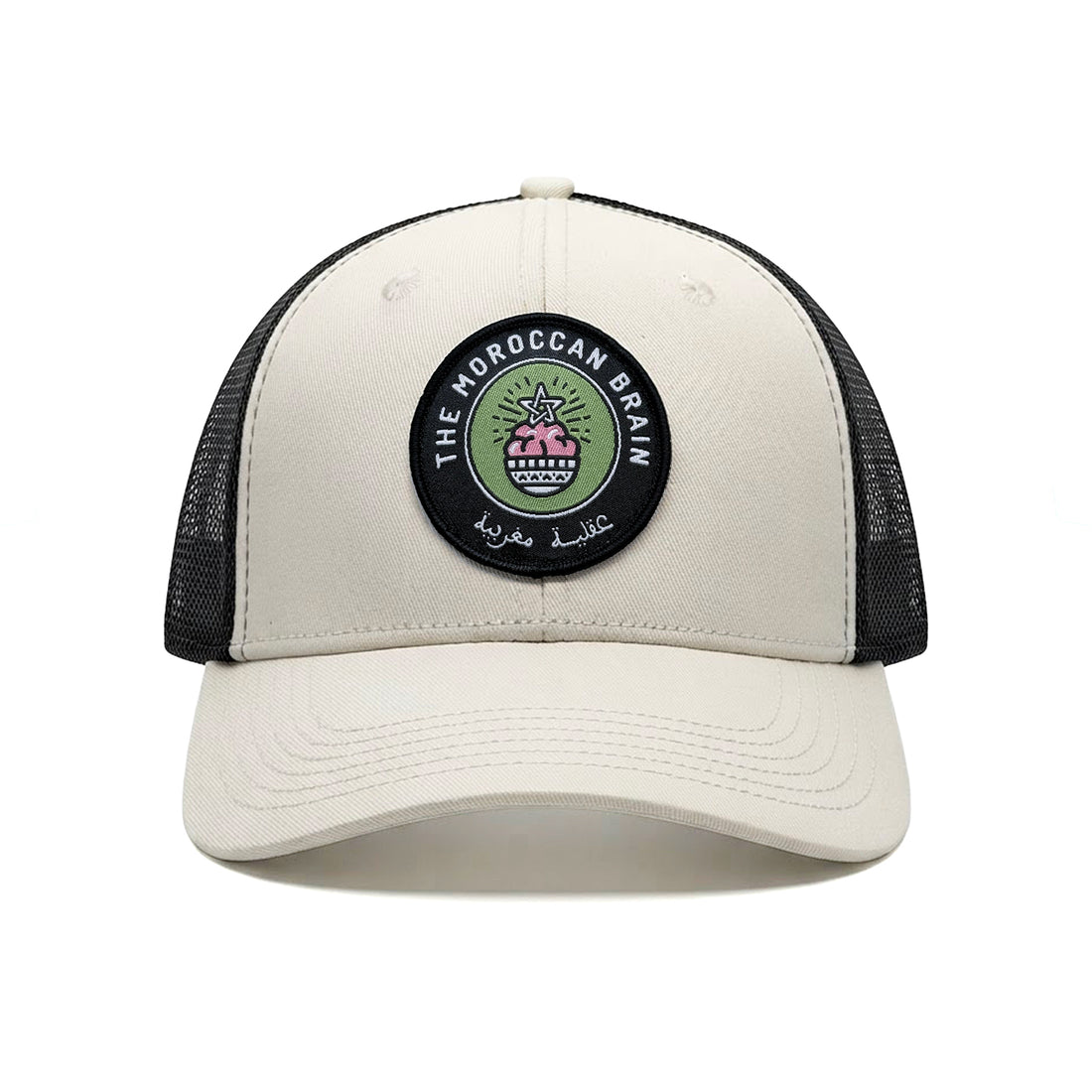Casquette The moroccan brain blanche