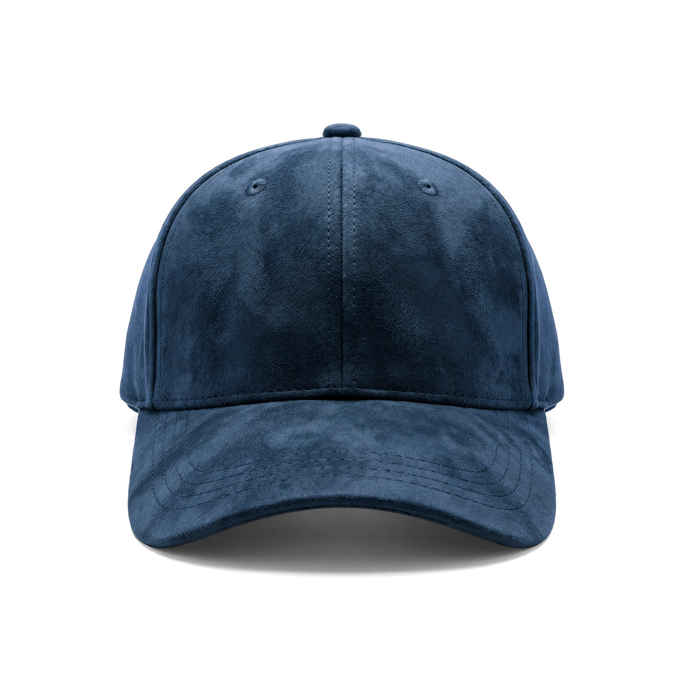 Casquette en daim Bleu nuit