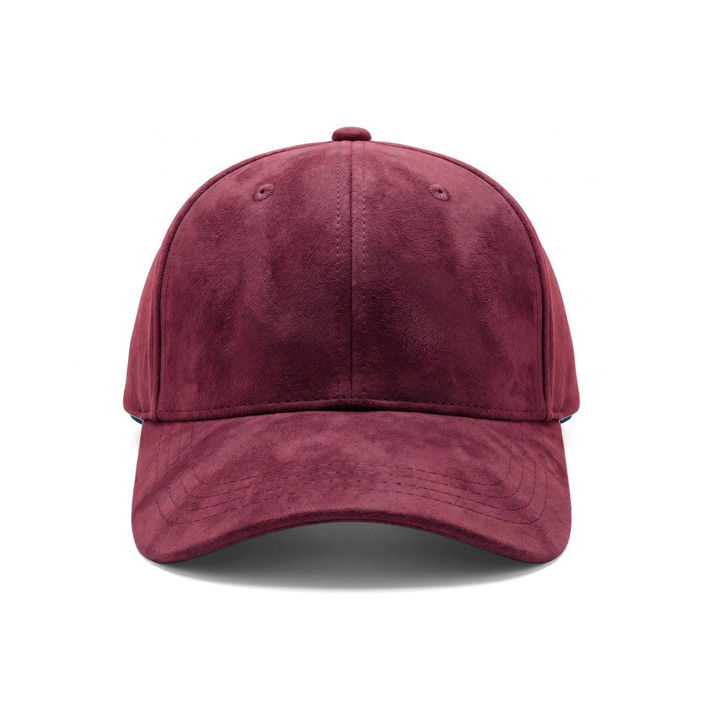 Casquette en daim Bordeaux