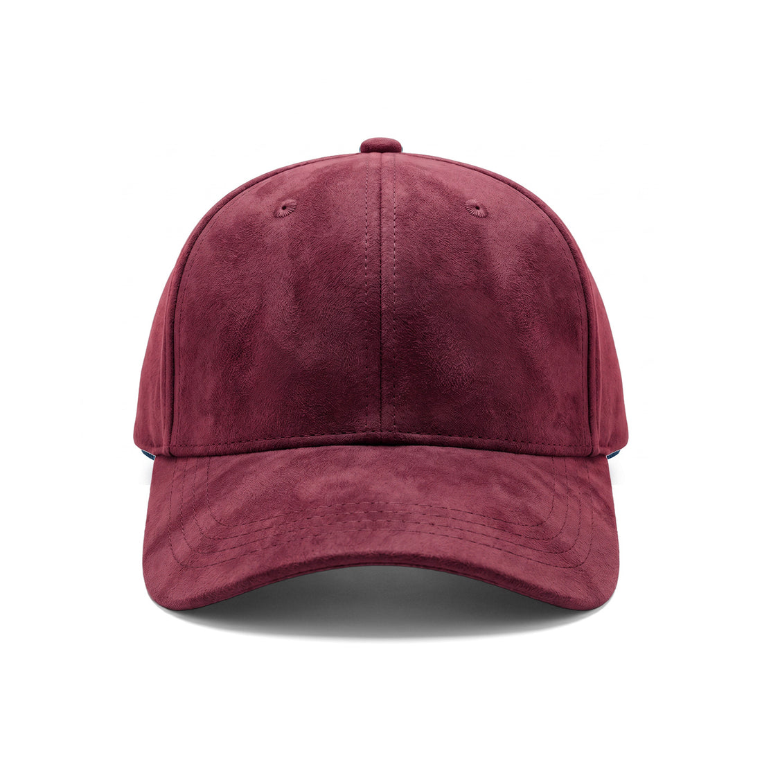 Casquette en daim Bordeaux