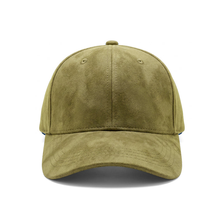 Casquette en daim Olive Kaki