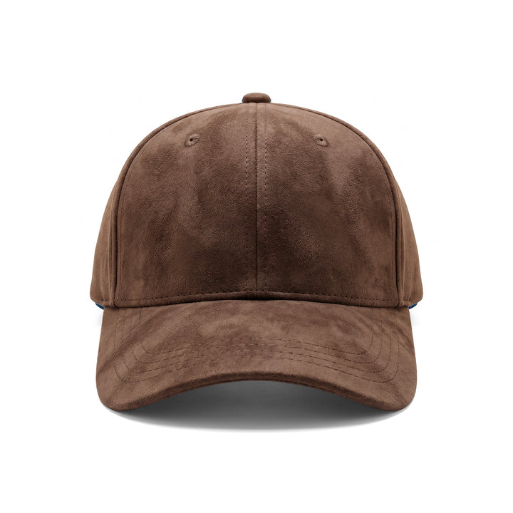 Casquette en daim Marron choco