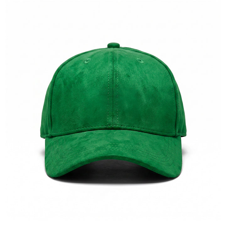 Casquette en daim Vert