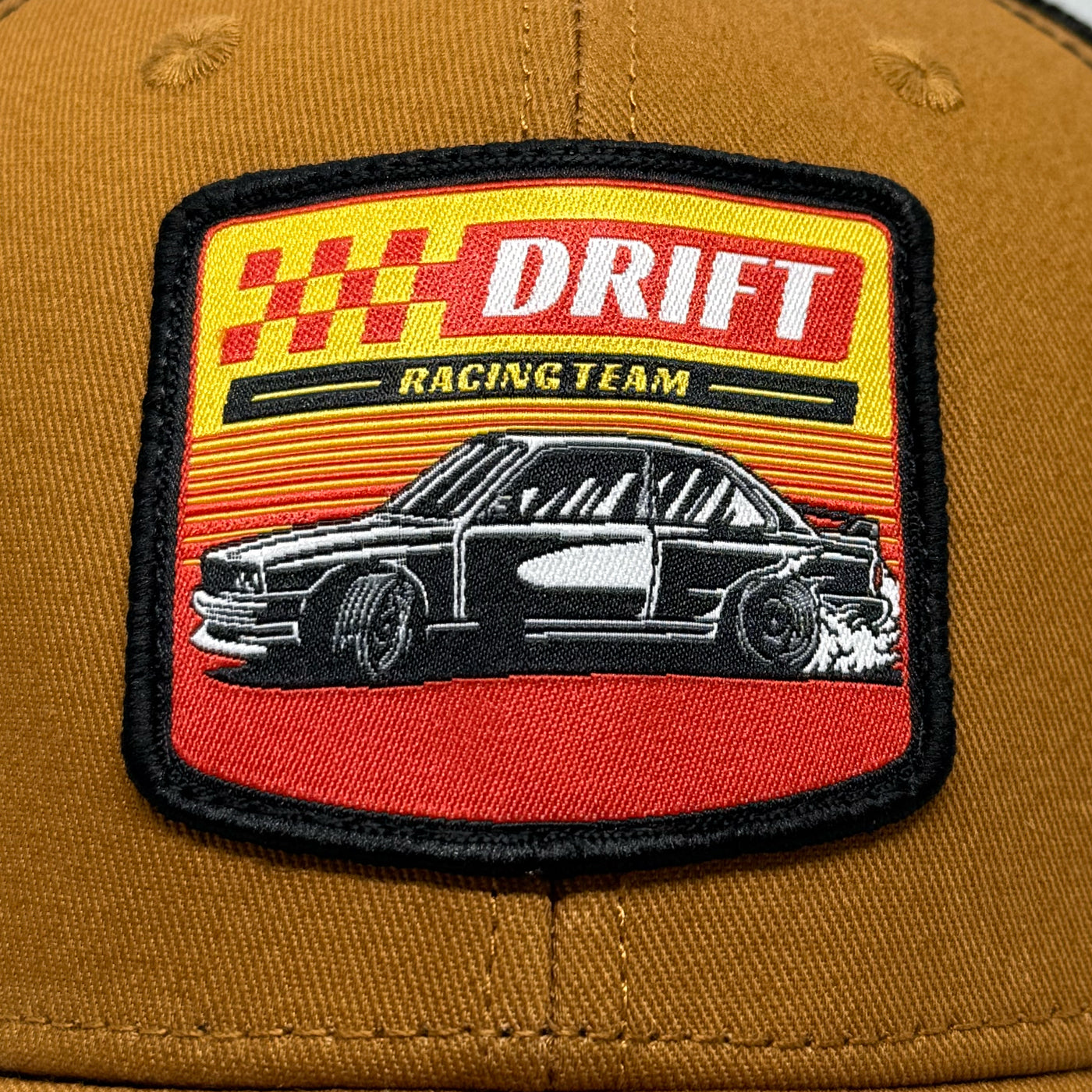 Casquette Drift Racing Team marron