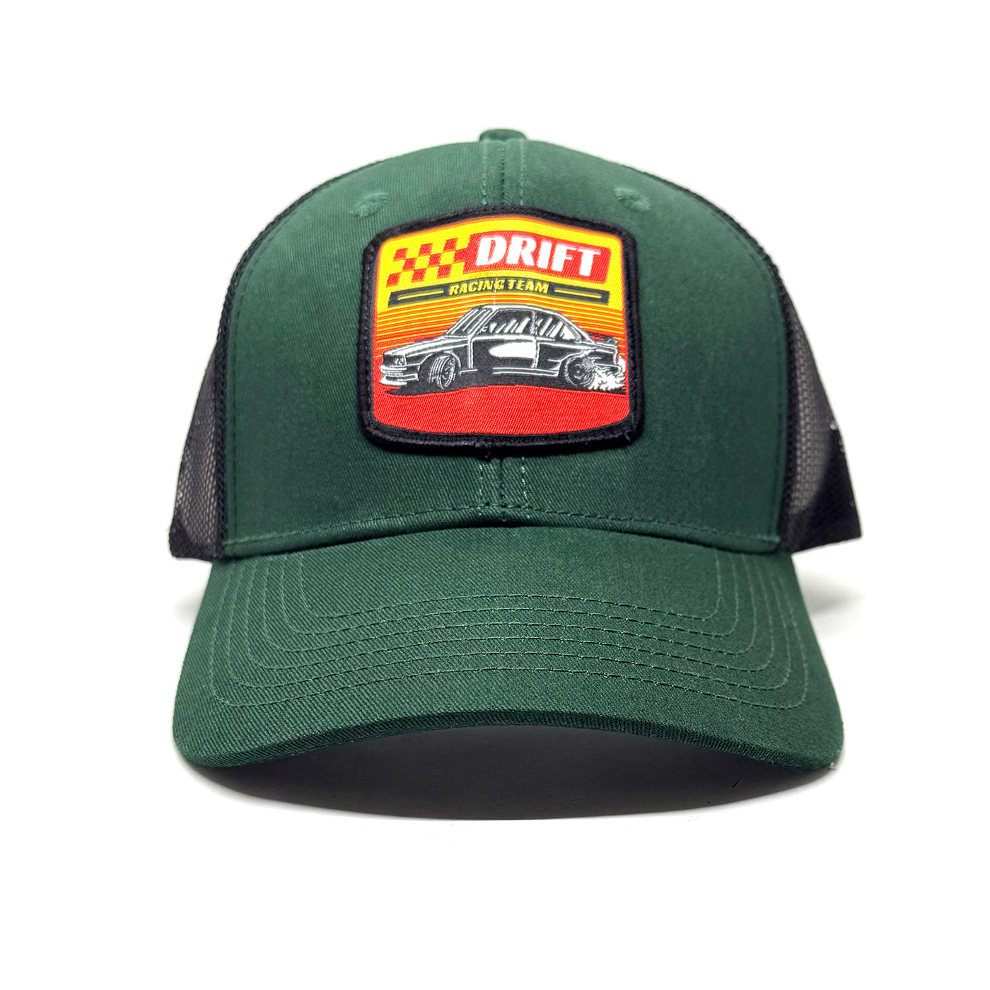 Casquette Drift Racing Team vert bouteille