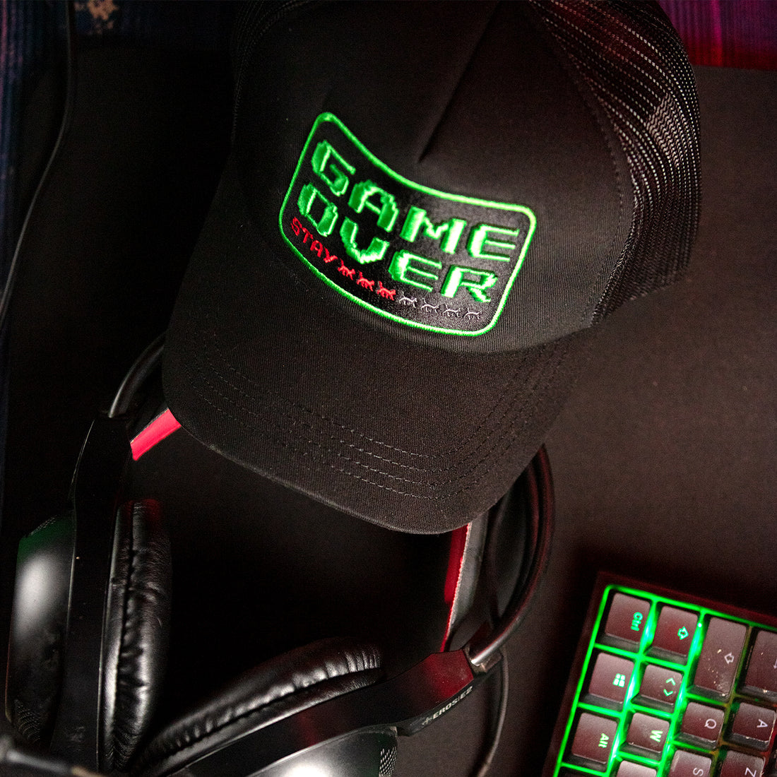 Casquette Game Over