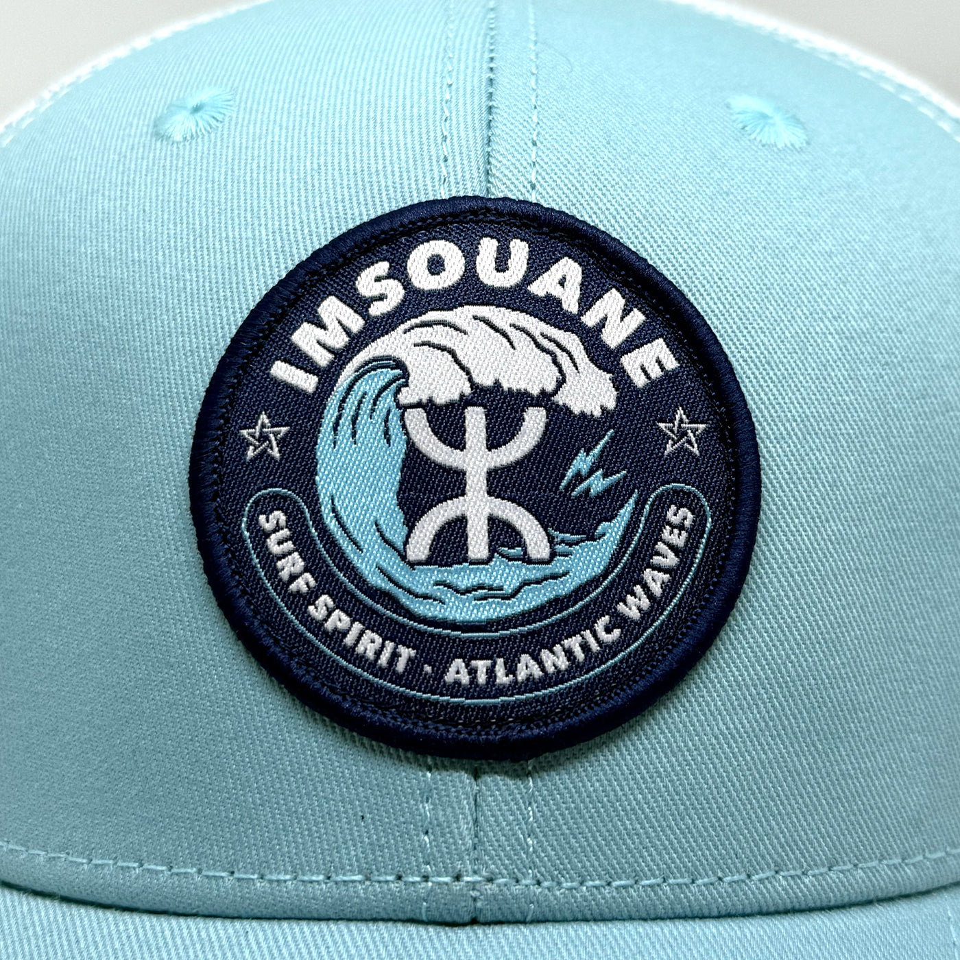 Casquette Imsouane bleu claire