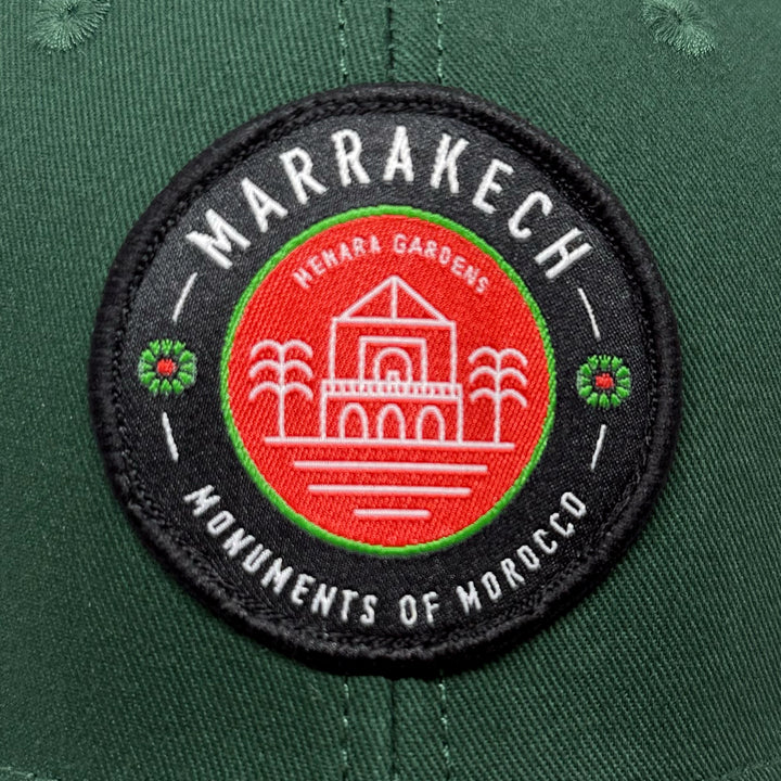 Casquette Marrakech vert bouteille