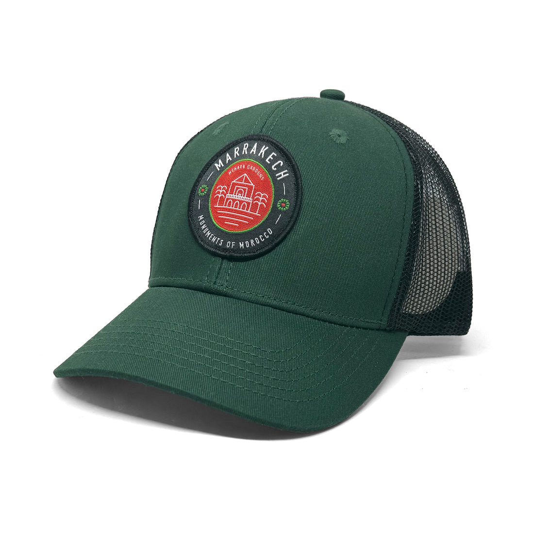 Casquette Marrakech vert bouteille