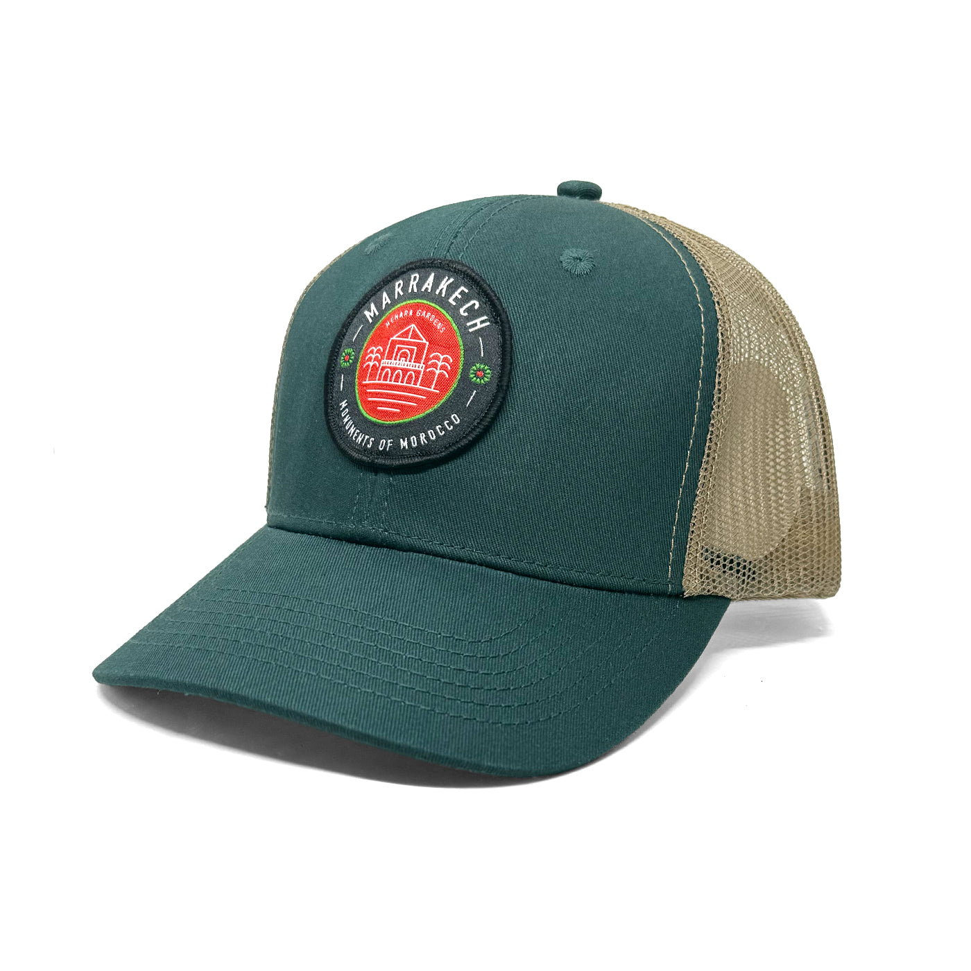 Casquette Marrakech vert sapin