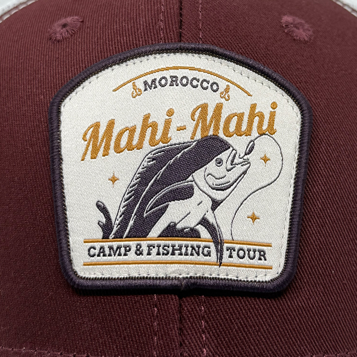 Casquette Mahi Mahi Morocco bordeau