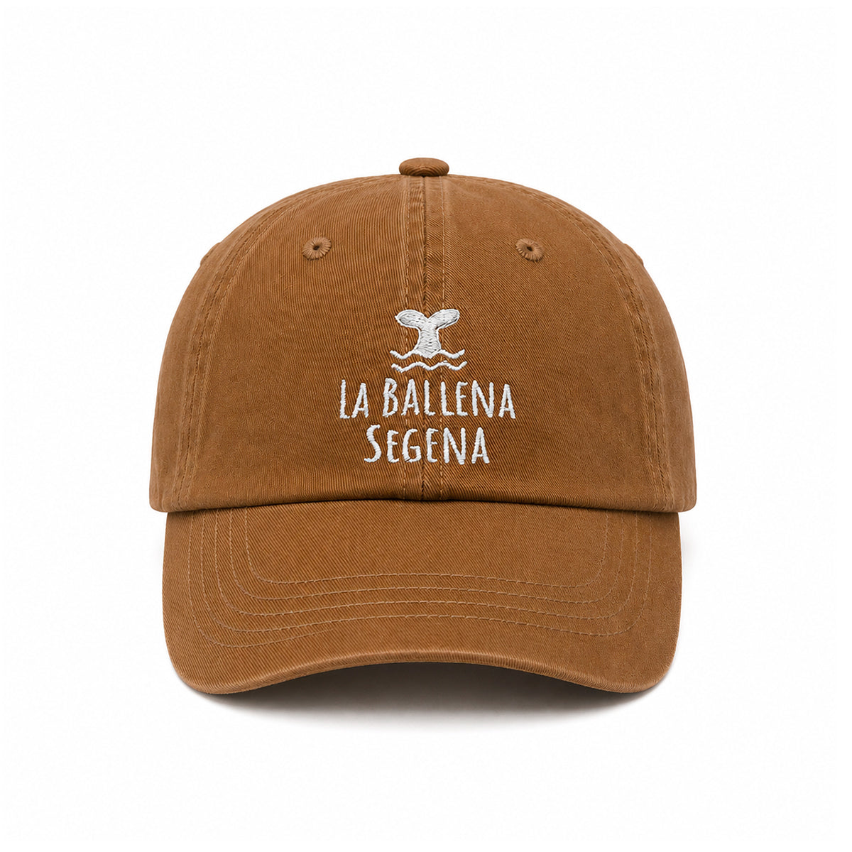 Casquette vintage La Ballena Segena camel