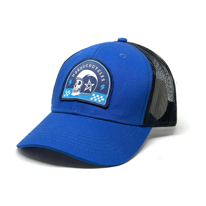 Casquette Moroccocycles Bleu marine