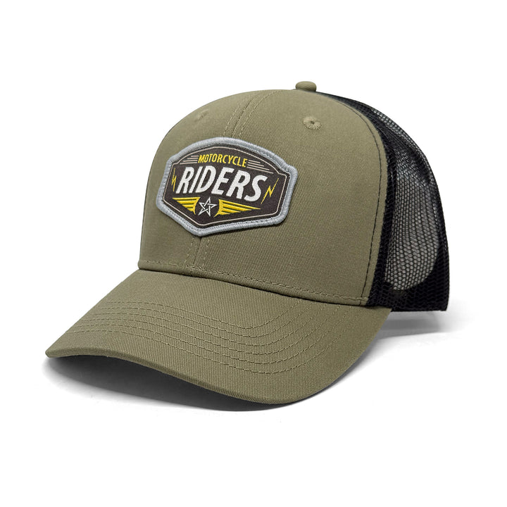 Casquette Motorcycle Riders Kaki