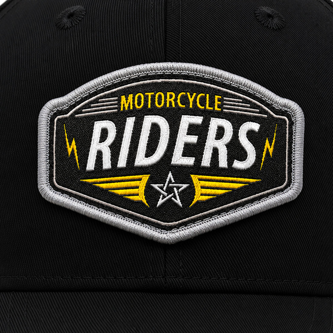 Casquette Motorcycle Riders noir