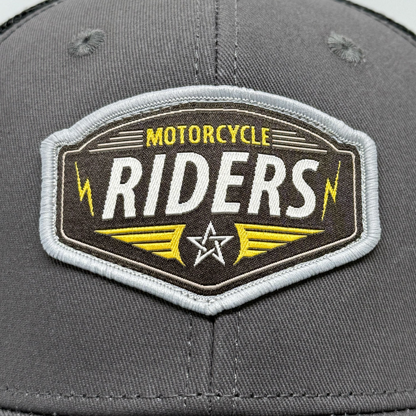 Casquette Motorcycle Riders gris