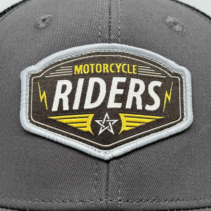 Casquette Motorcycle Riders gris