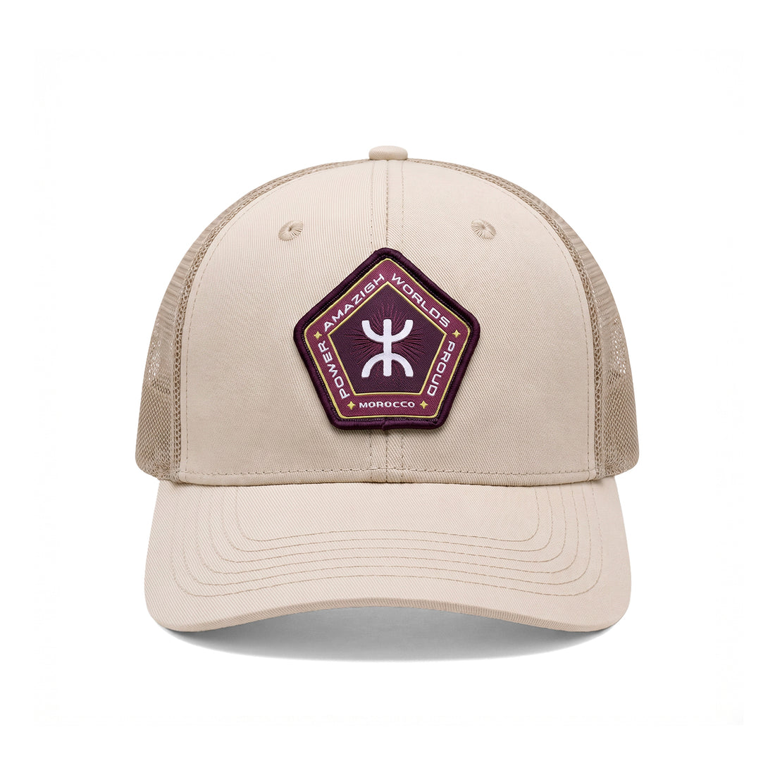 Casquette Amazigh power beige