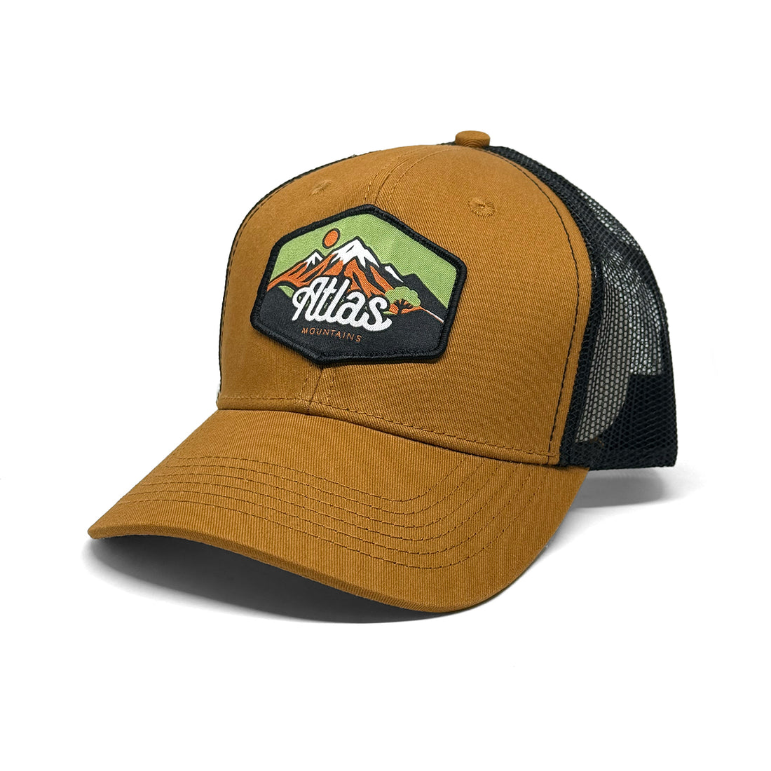 Casquette Atlas marron
