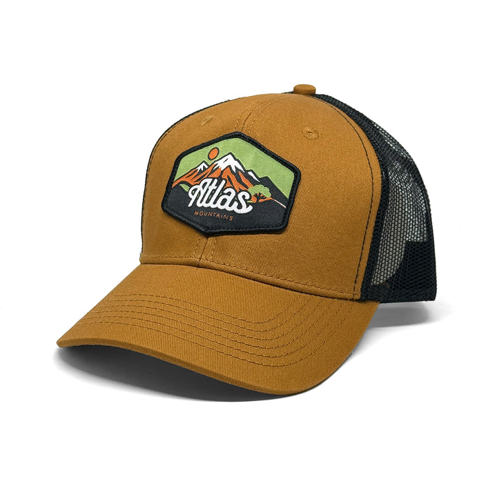 Casquette Atlas marron
