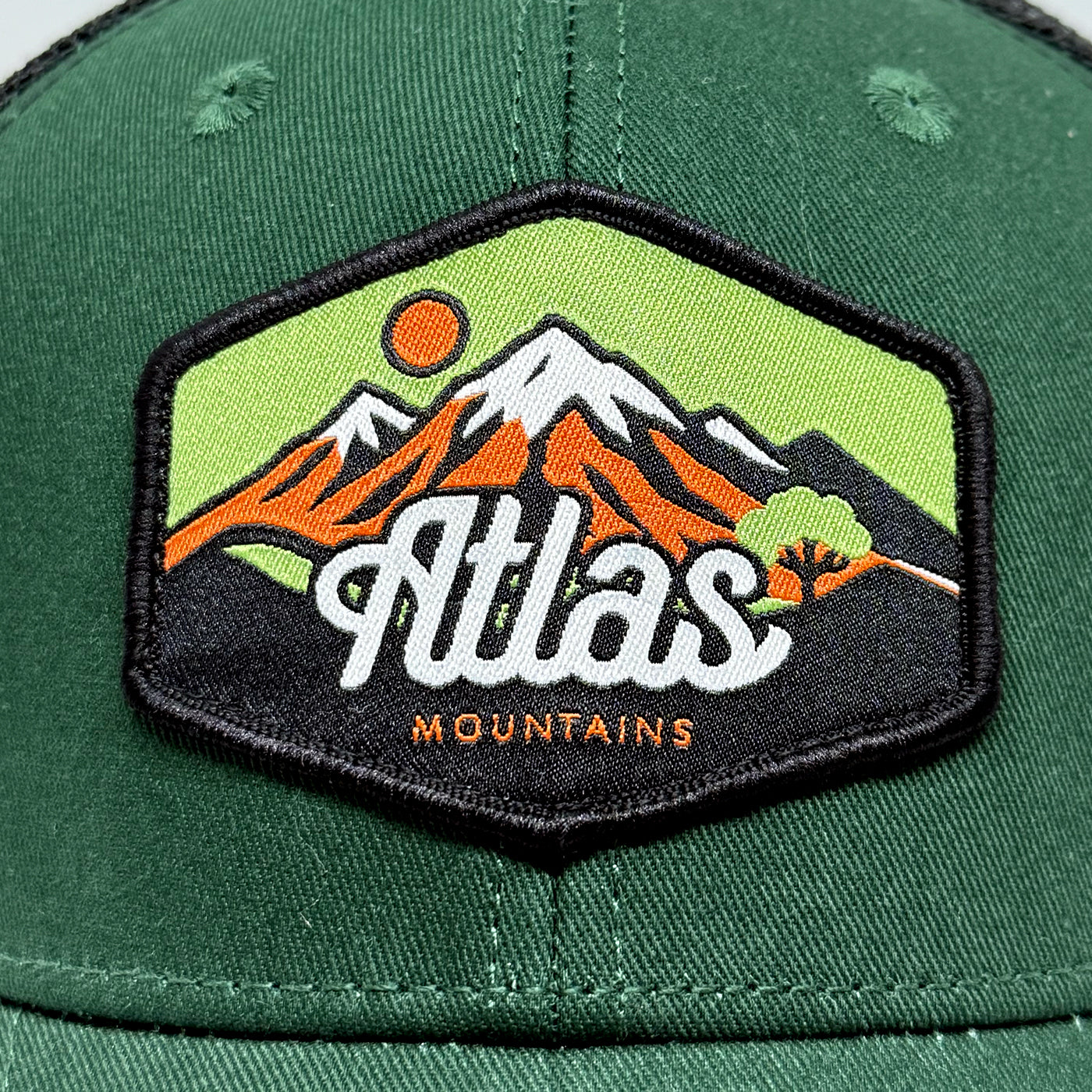 Casquette Atlas vert bouteille