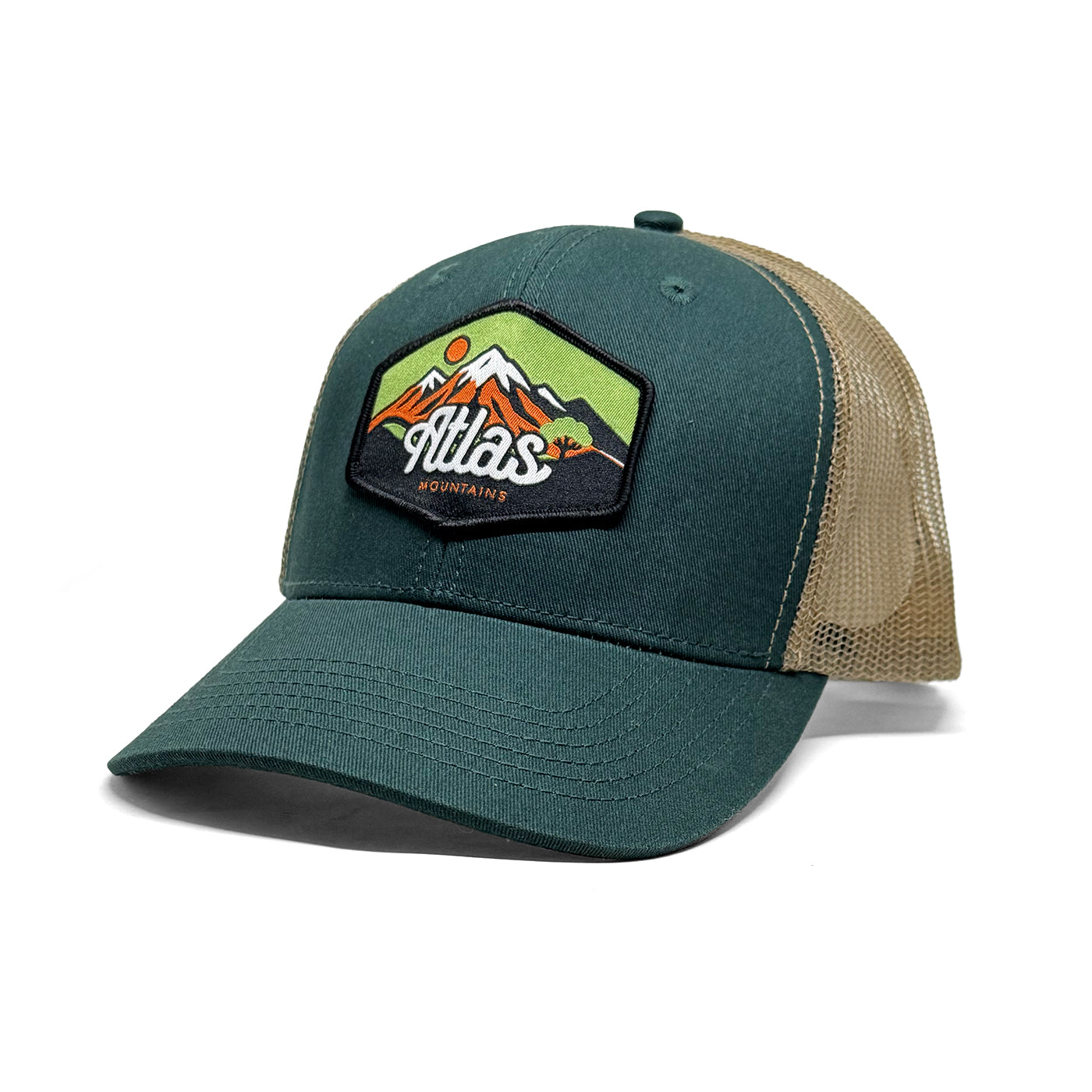 Casquette Atlas vert sapin