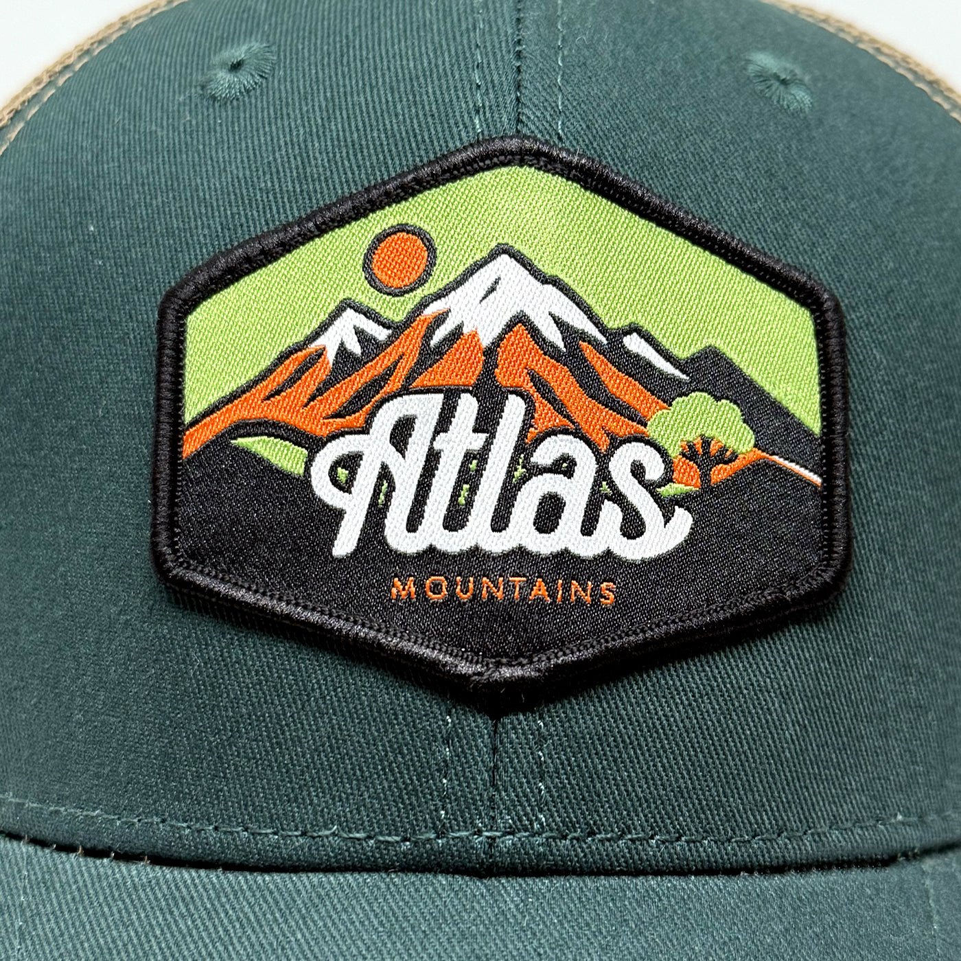 Casquette Atlas vert sapin
