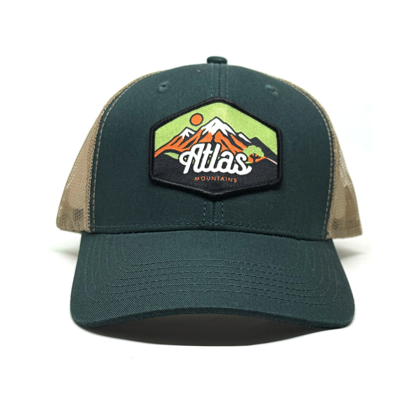 Casquette Atlas vert sapin
