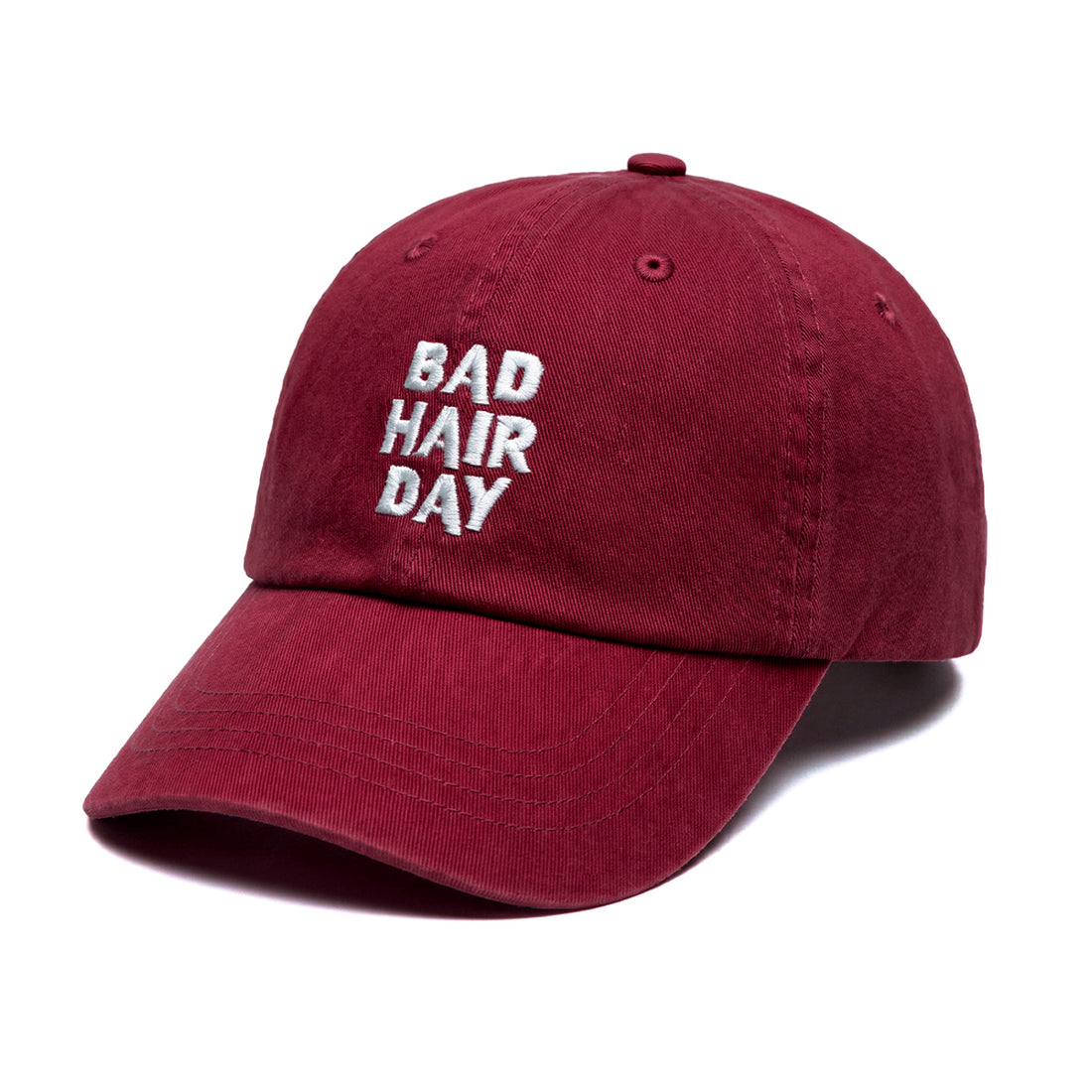 Casquette vintage Bad Hair Day Bordeaux
