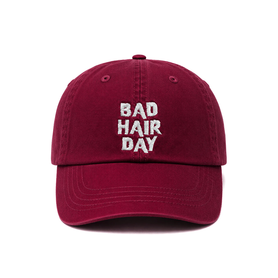 Casquette vintage Bad Hair Day Bordeaux