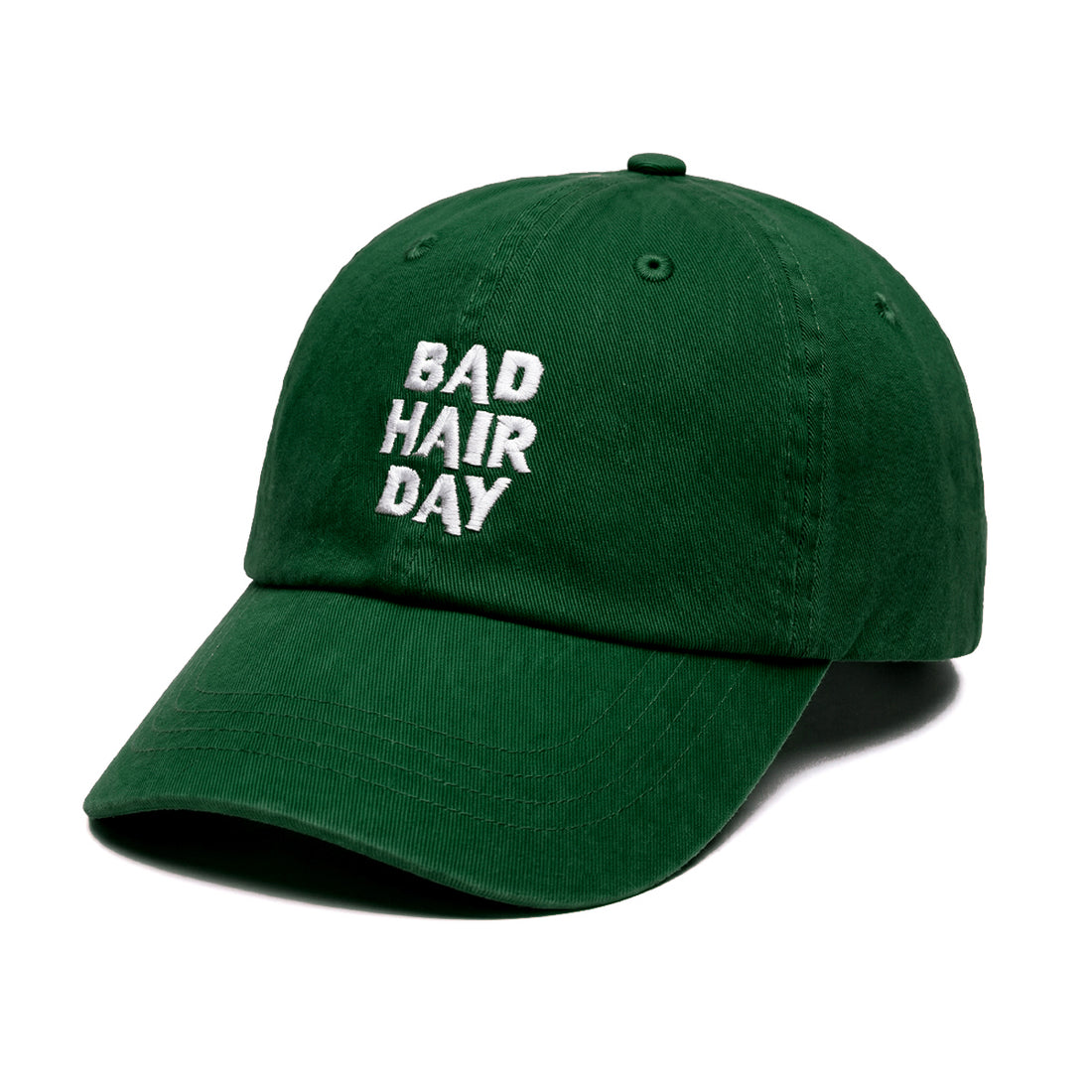 Casquette vintage Bad Hair Day vert
