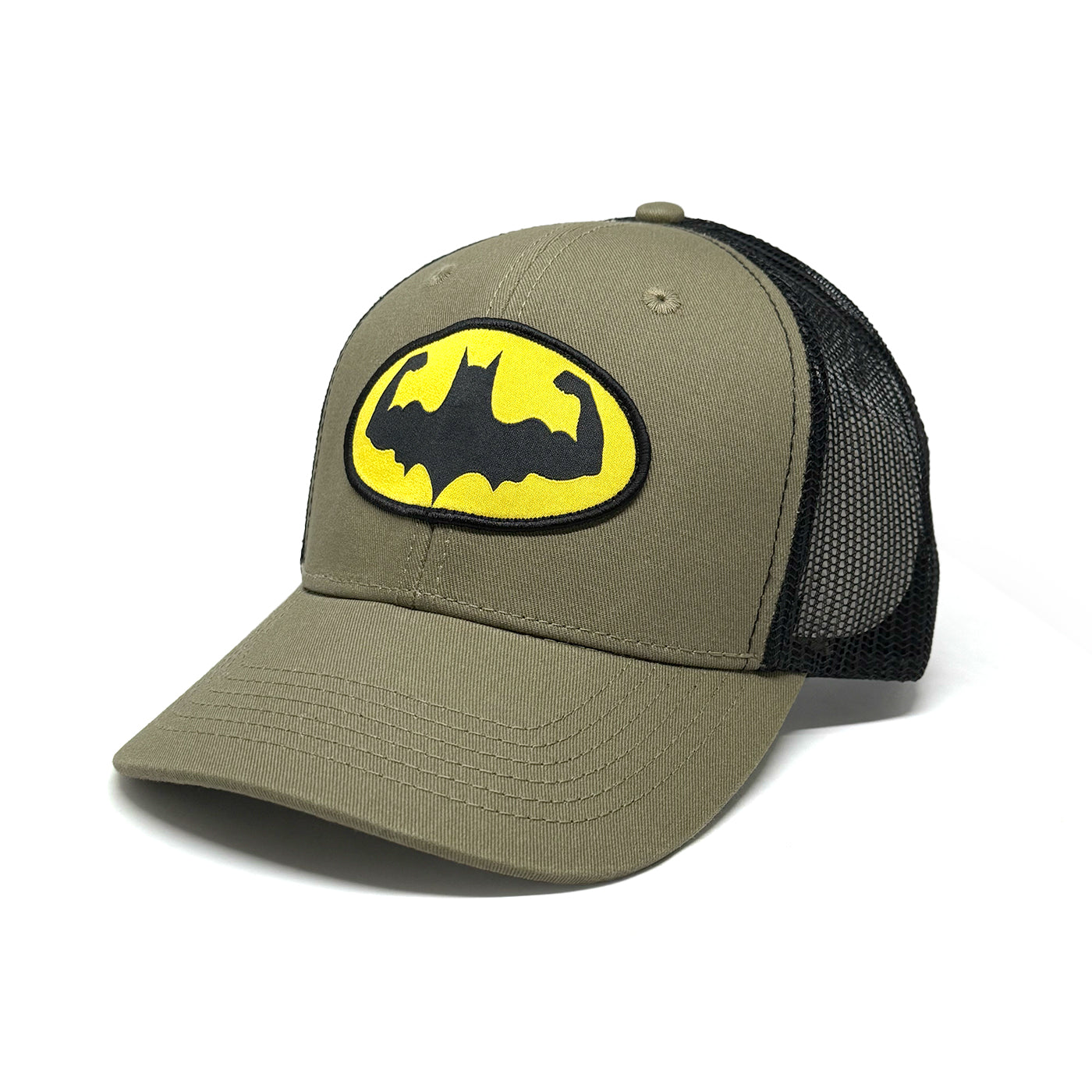 Casquette Batman bodybuilder kaki