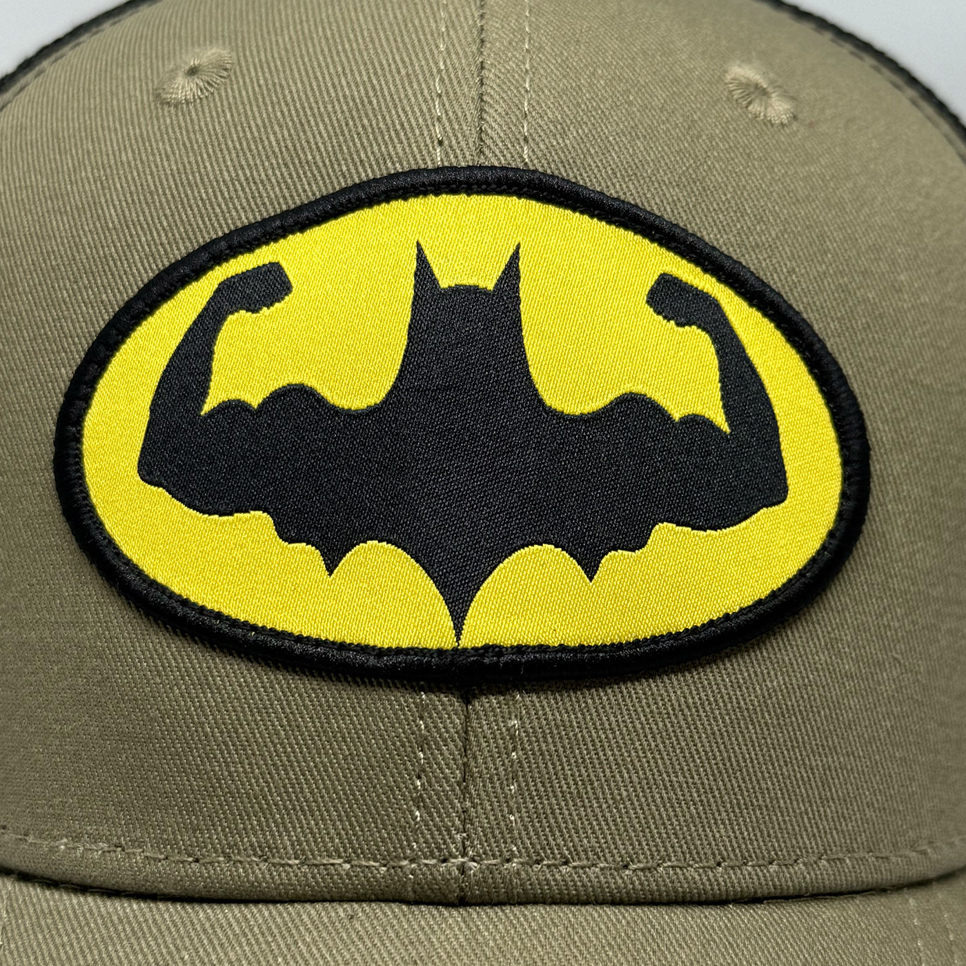Casquette Batman bodybuilder kaki
