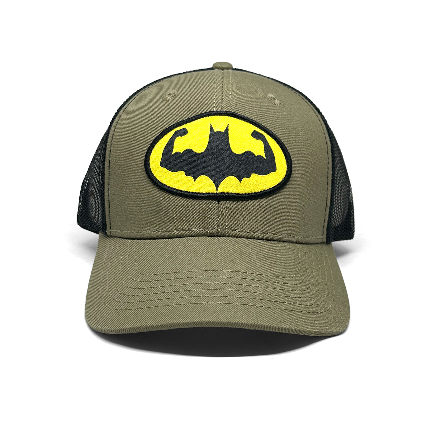 Casquette Batman bodybuilder kaki