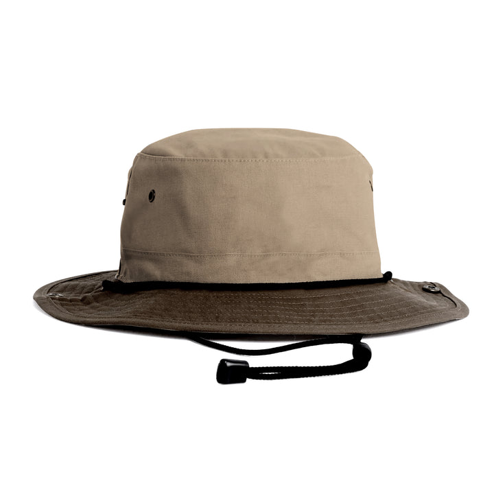 Chapeau Boonie Beige sable marron olive