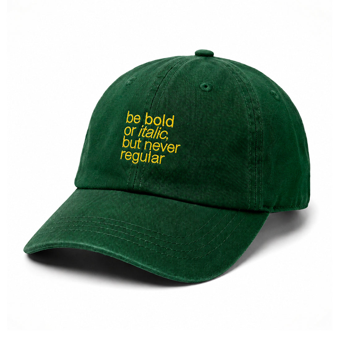 Casquette vintage Be Bold