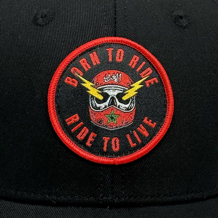 Casquette  Born to Ride noir