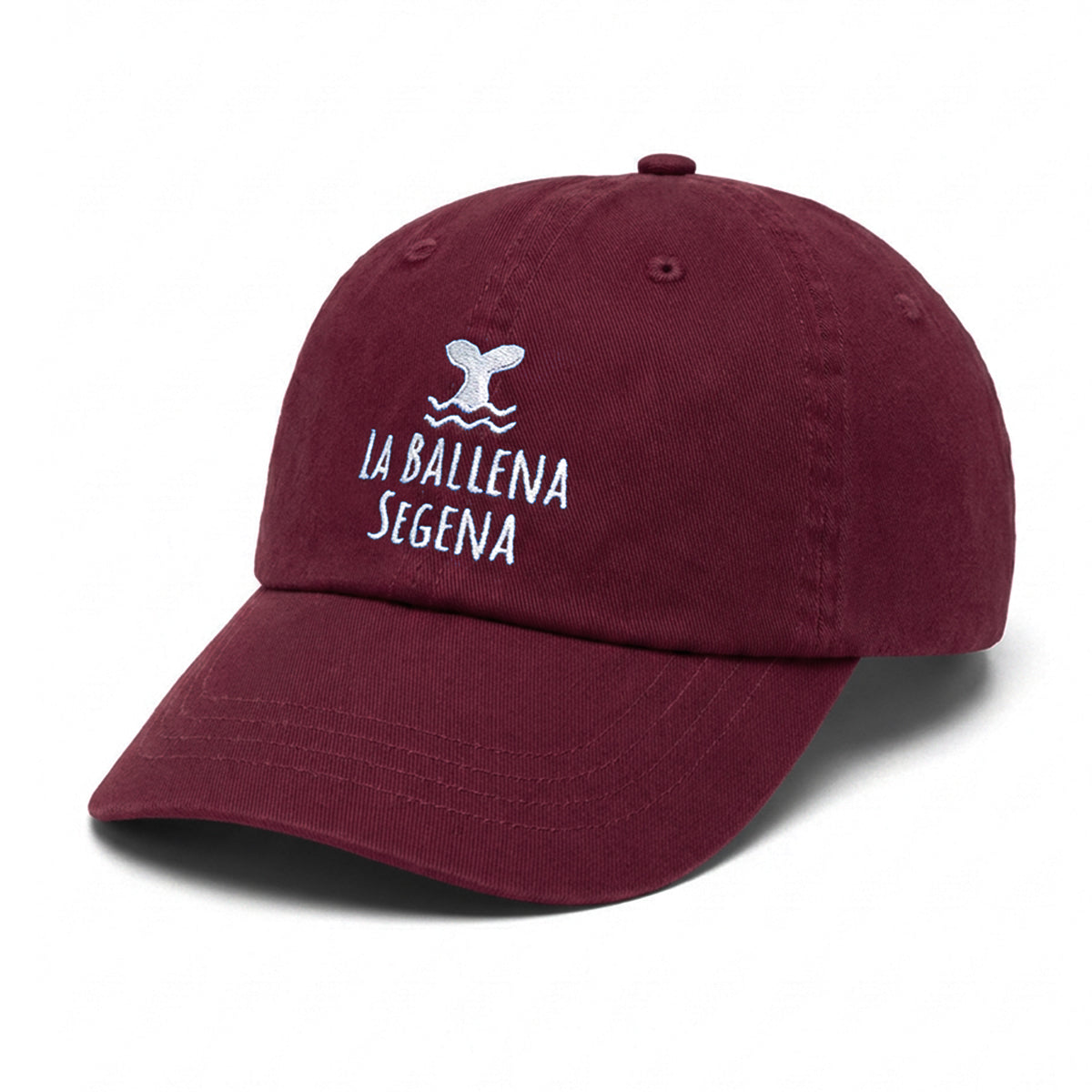 Casquette vintage La Ballena Segena bordeau
