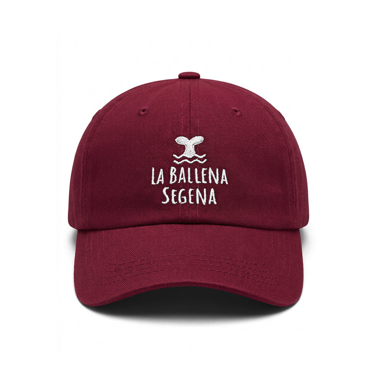 Casquette vintage La Ballena Segena bordeau