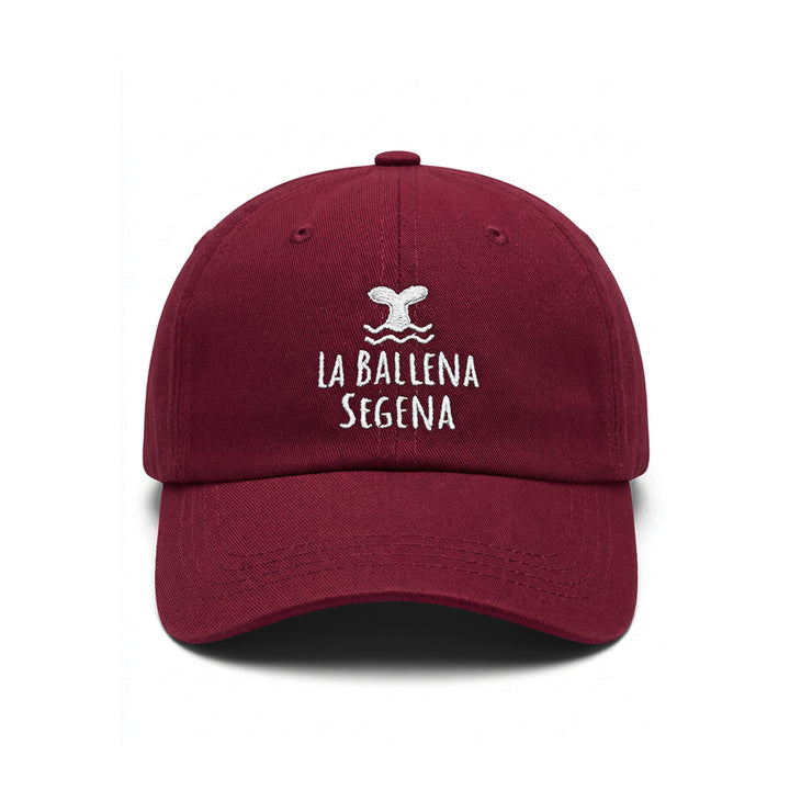 Casquette vintage La Ballena Segena bordeau