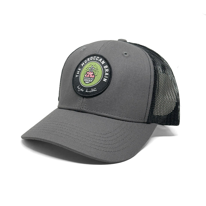 Casquette The moroccan brain gris
