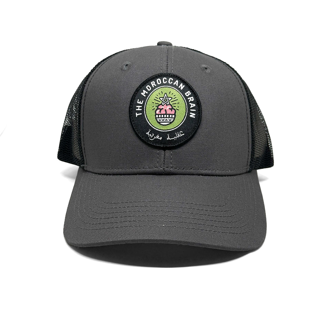 Casquette The moroccan brain gris