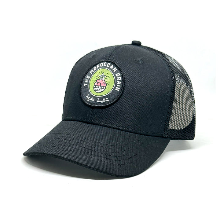 Casquette The moroccan brain noir