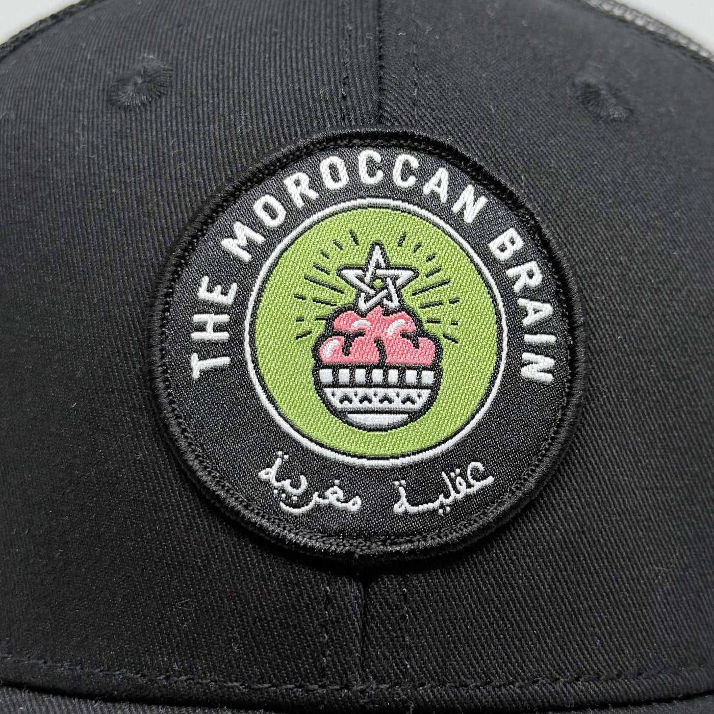 Casquette The moroccan brain noir