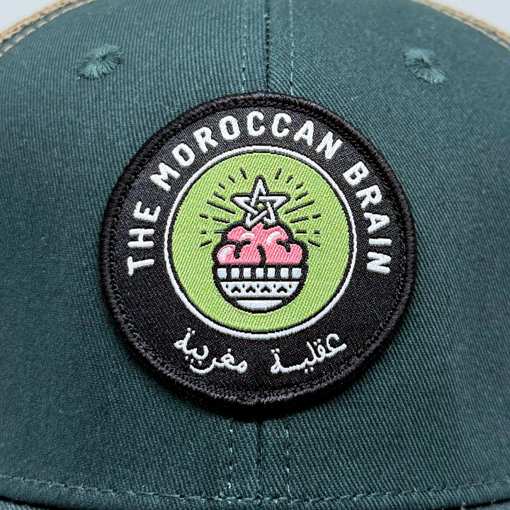 Casquette The moroccan brain vert